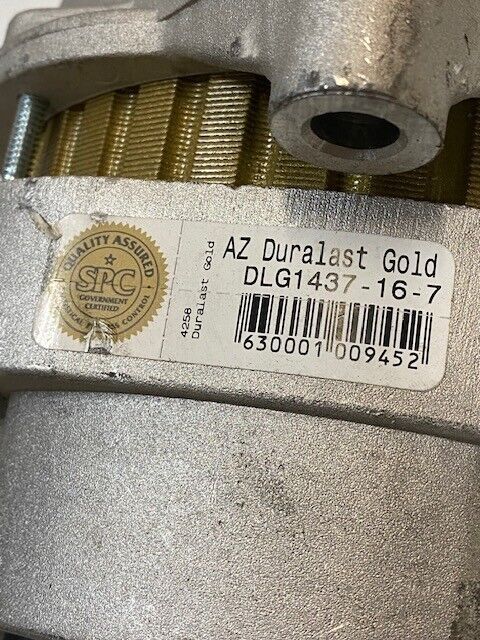 AZ Duralast Gold DLG1437-16-7 Alternator