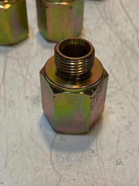 15 Qty of Hydraulic Hex Fitting Adapters 18mm Thread 11mm ID 29mm OD (15 Qty)