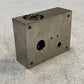 6 Qty of C22 CO IN OUT Aluminum Valve Subplates 3-1/2" x 2-3/4" x 1-1/4" (6 Qty)