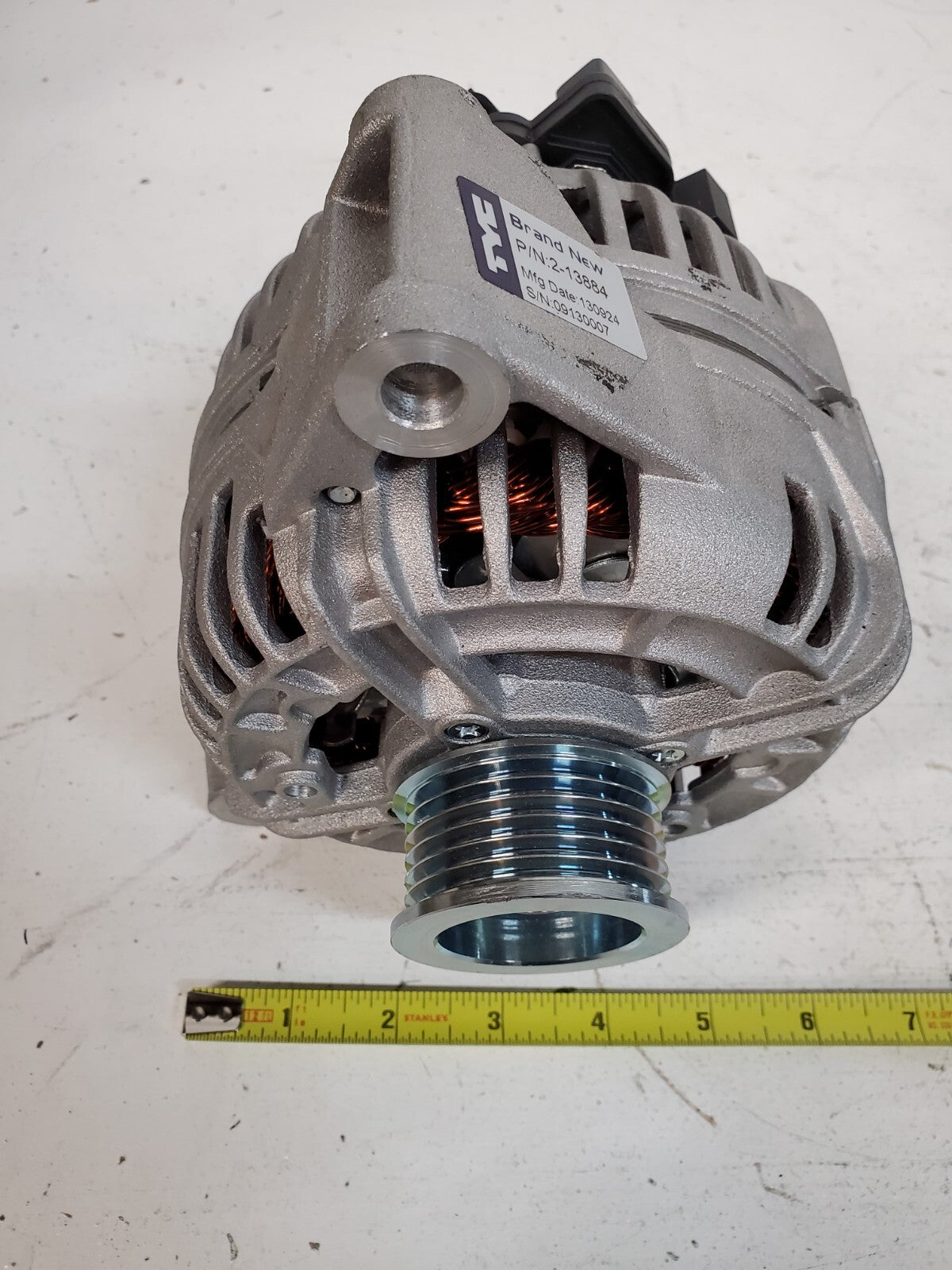TYC Alternator | P/N 2-13884 | S/N: 09130007 - PLASTIC DAMAGED