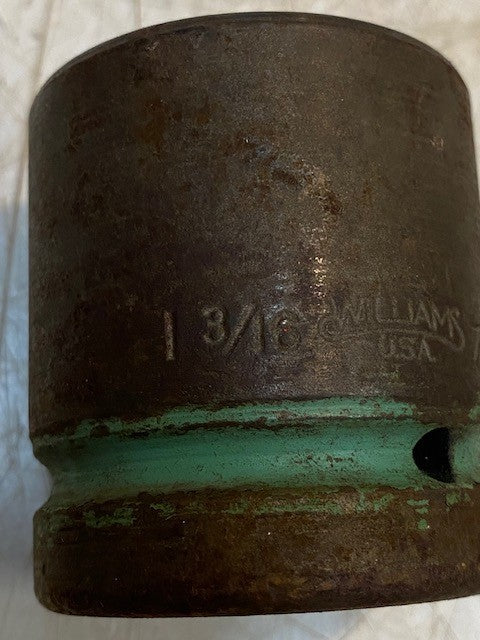 Williams 7-838 1-3/16" 8-Point Impact Socket 2-1/2" Long 59mm Outside Diameter