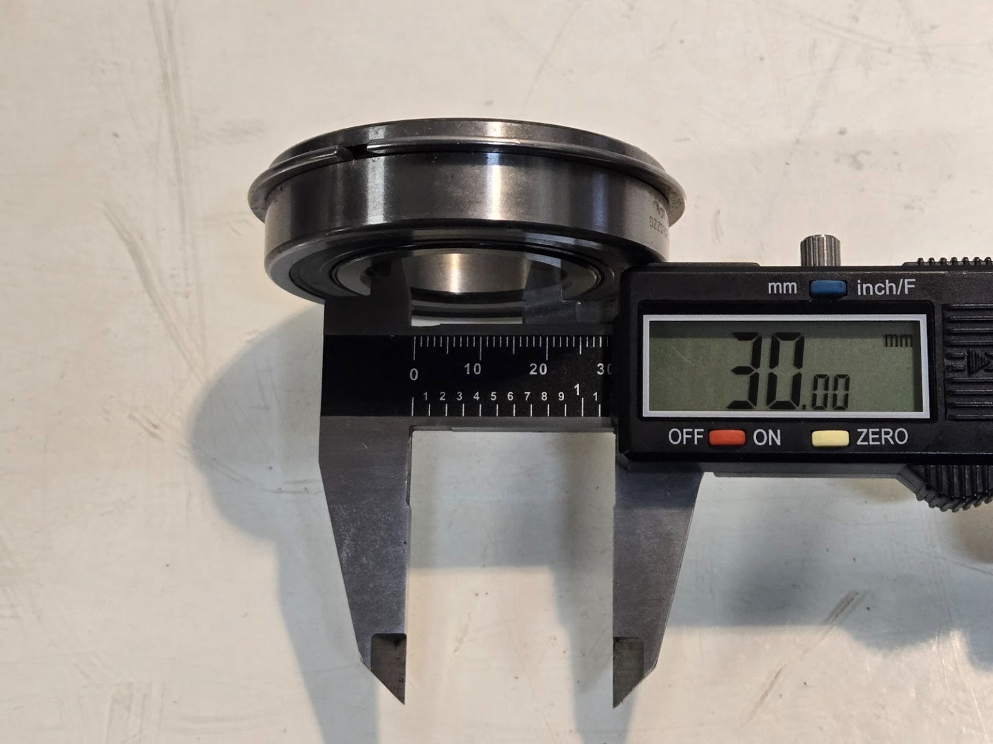 MRC Snap Ring Bearing 206SZZG | H201 164T | 62 mm OD x 30 mm Bore x 16 mm Thick