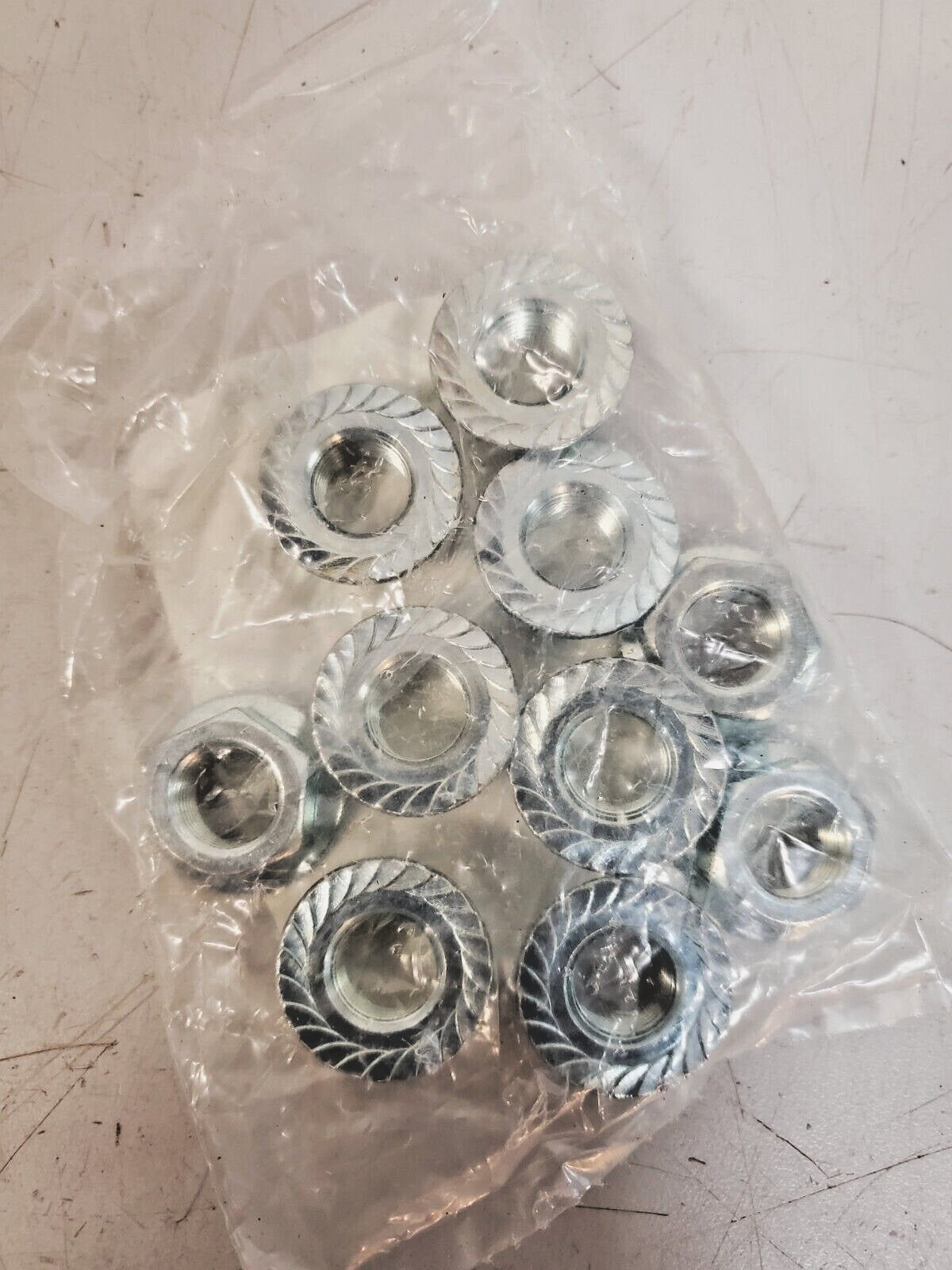 5 Packs of 10 Units of Johnson Controls Flange Nuts Hex D-3153-112(50 Total Qty)