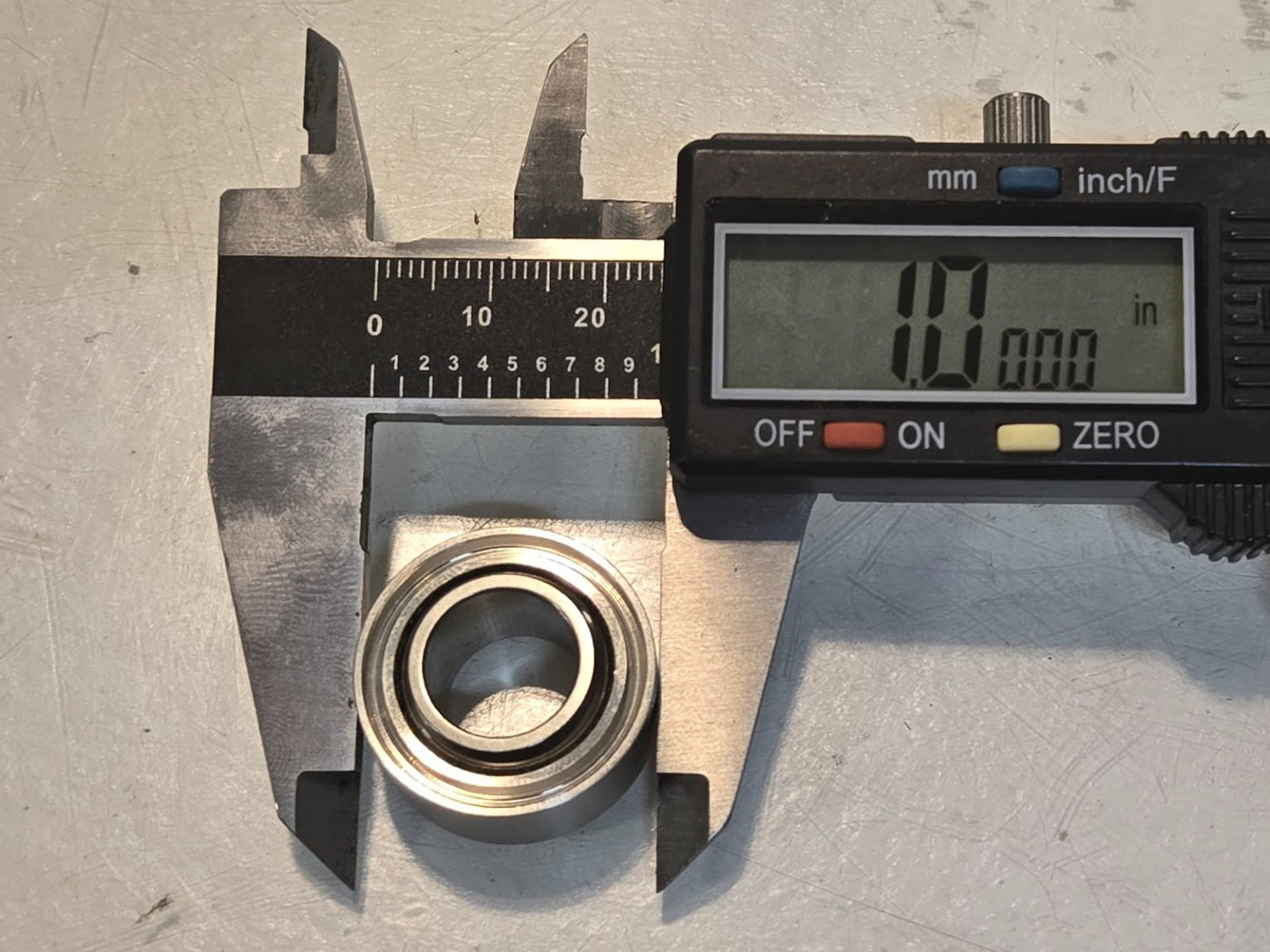2 Quantity of Spherical Plain Bearings MS14101-8 | 1 in OD x .5 in Bore (2 Qty)