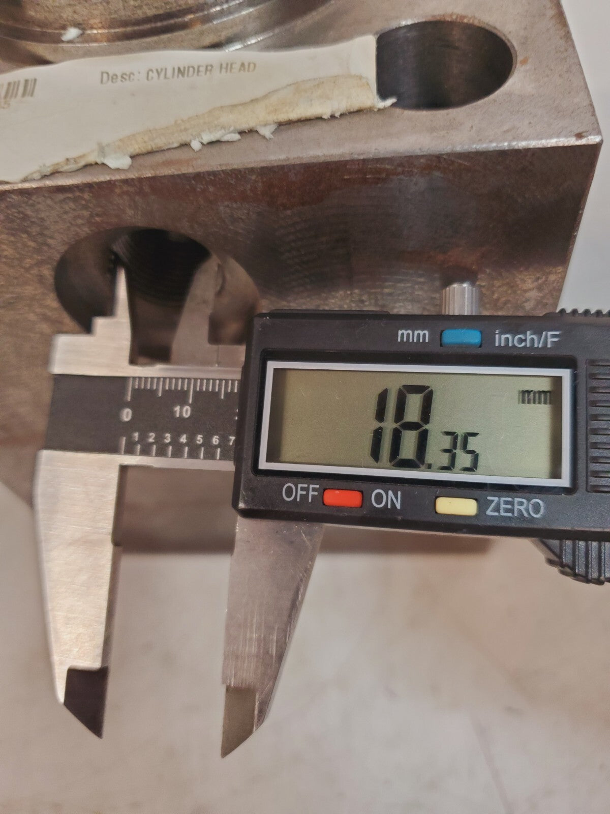 Schwing America INC Cylinder Head for Schwing Concrete Pump 10017555 | 00201449