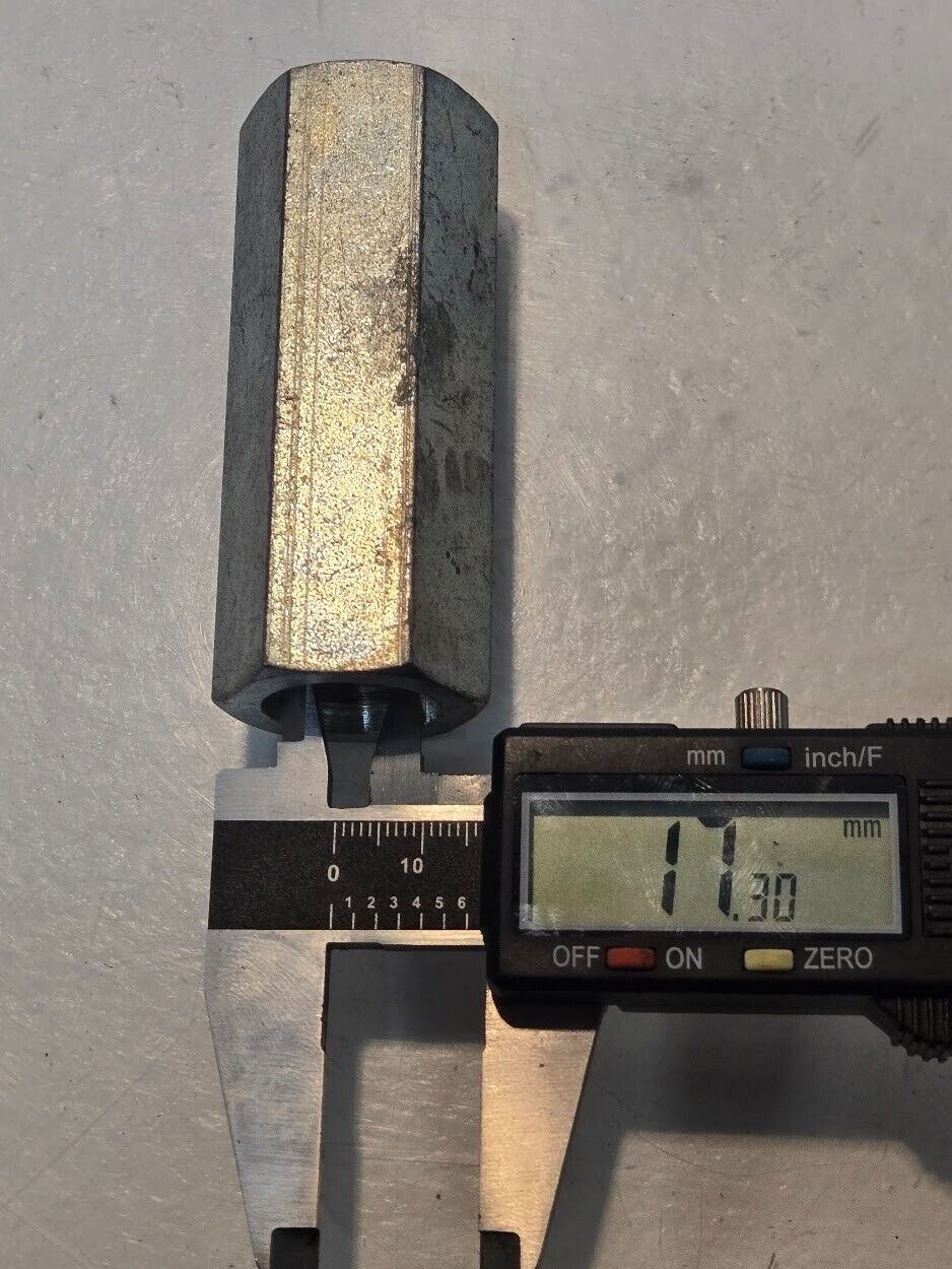 Inline Restrictor Valve FRF-08-078 for Doering | 3" Long 1/2" FPT Ends