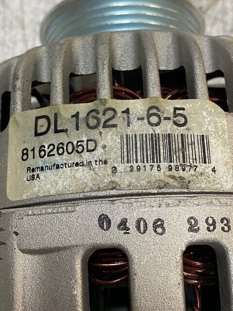 Delphi DL1621-6-5 Alternator Remanufactured 8162605D