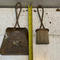 Antique Decorative Brass Crumb Dustpan & Sweeper Set