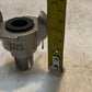 Air Hose Coupling 50ME SS316 | 21mm Thread 12mm Bore 2-3/8" Wide 2-5/8" Tall