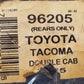 2 Qty. of Ventshade Rear Side Window Deflectors Toyota Tacoma 96205 (2 Qty)