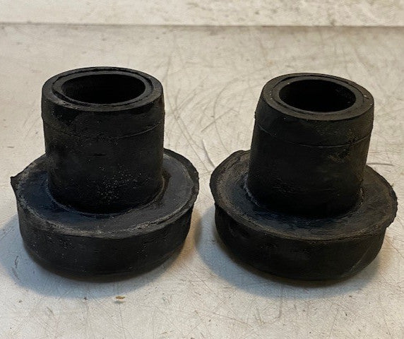 2 Quantity of Rubber Motor Mounts 2-1/8" Tall 2-3/16" Dia. 16mm Bore (2 Qty)