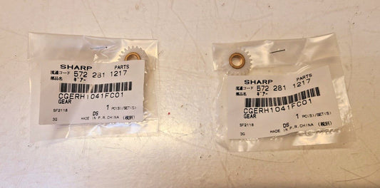 2 Quantity of Sharp Gears CGERH1041FC01 (2 Qty)
