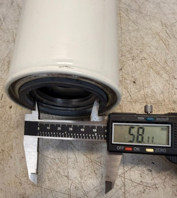 2 Quantity Promatch White Spin On Filter 0972253 Hydraulic Oil Filtration Units