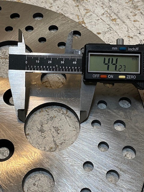 Russell Rear Brake Disc 11.5" OD Stainless Steel 51mm Bore Min Thk 190 Japan 6L