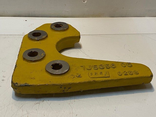 Caterpillar CAT 7J5356 Left Hand Guide 10-1/4" Long 9-1/4" Wide 22mm Bolt Holes