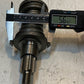 Worm Gear Shaft 17601279 | EN180481 | 8-1/4" Long 13mm Thread 6-Spline 57mm OD