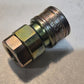 3 Quantity of Perfecting Coupling Series V Quick Connect 1/4"-18 x 1/4" (3 Qty)