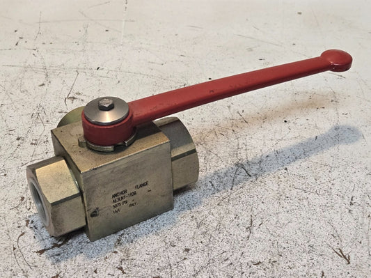 Anchor Flange 3-Way Block Body Threaded Valve AE3LN1-11DB | 5075 PSI