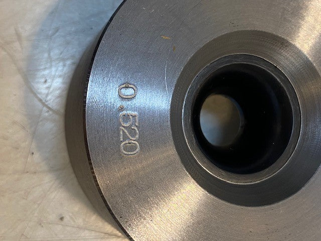 Tungsten Carbide Drawing Die J118560J | 0.520 | 15mm Bore 76mm OD 38mm Thick