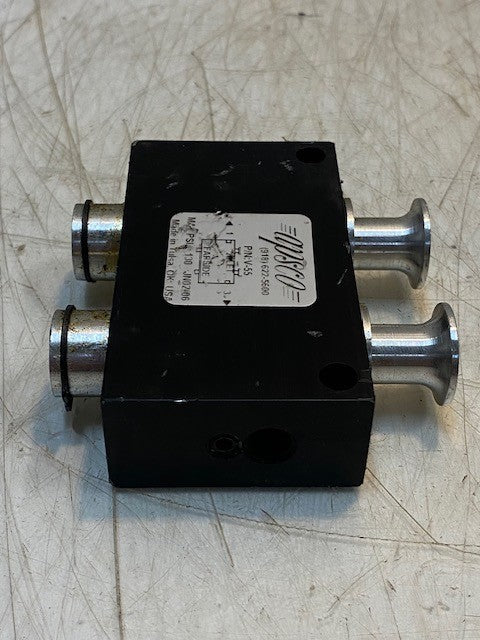 Apsco V-55 Multi-Purpose Hydraulic Air Control Valve Dual Spool 3-Way 2 Position