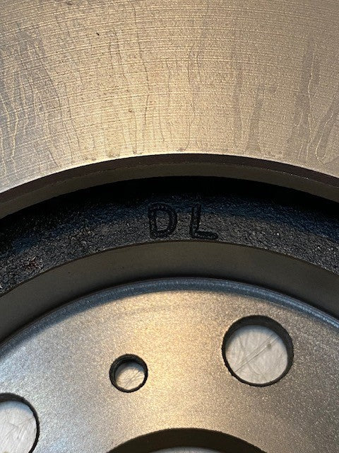 2 Quantity of DL Disc Brake Rotor MIN THK 24MM 3286 | 54mm Bore 5x100mm (2 Qty)