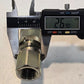Aeroquip FD49 Series 3/8" Flat Face Female Coupler 1/2" NPT Hose Connector