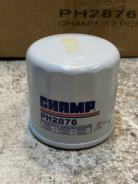 Box of 12 Champ Oil Filters PH2876