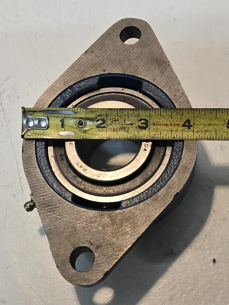 MB Mfg 1 1/2" Mounted Ball Bearing MB 25 1 1/2 SFF | 2 Bolt Flange F2-08
