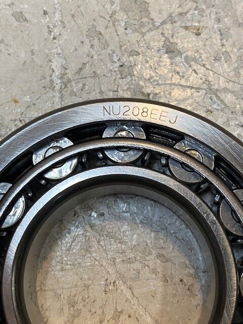 RHP Bearing NU208EEJ | NU208EEJCN 39mm Bore 80mm OD 18mm Thick