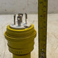 Eaton L16-20P Yellow Flanged Locking Plug Outlet Receptacle 20A 480V.30 GRND