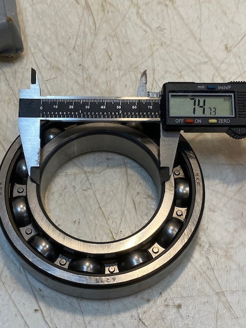Hyster SKF 0043215 Mast Bearing Forklift Part FA12254E | 6215 | 75x130x25mm