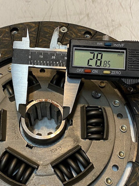 QH Clutch Friction Disc C315AF | 104-3 | 29mm Bore 9" Diameter