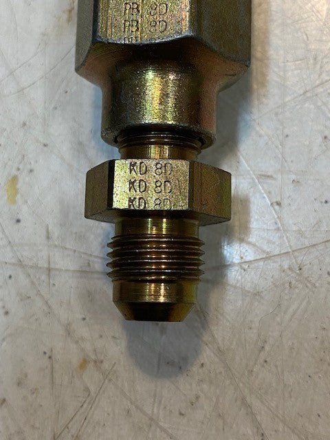 Parker 30 Series 3/8x2W R2 No Skive PB8D 34-42 KD8D Hydraulic Hose Fitting