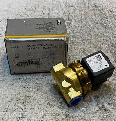 Parker 08F25C2132ACFPH05 Complete Solenoid Valve 1/2 NPT Volts 120/60 110/50