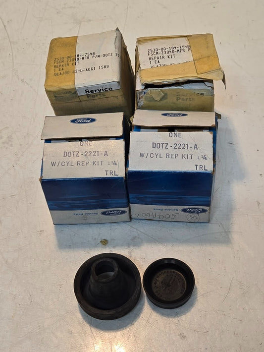 4 Quantity of Ford D0TZ-2221-A Wheel Cylinder Repair Kits  (4 Quantity)