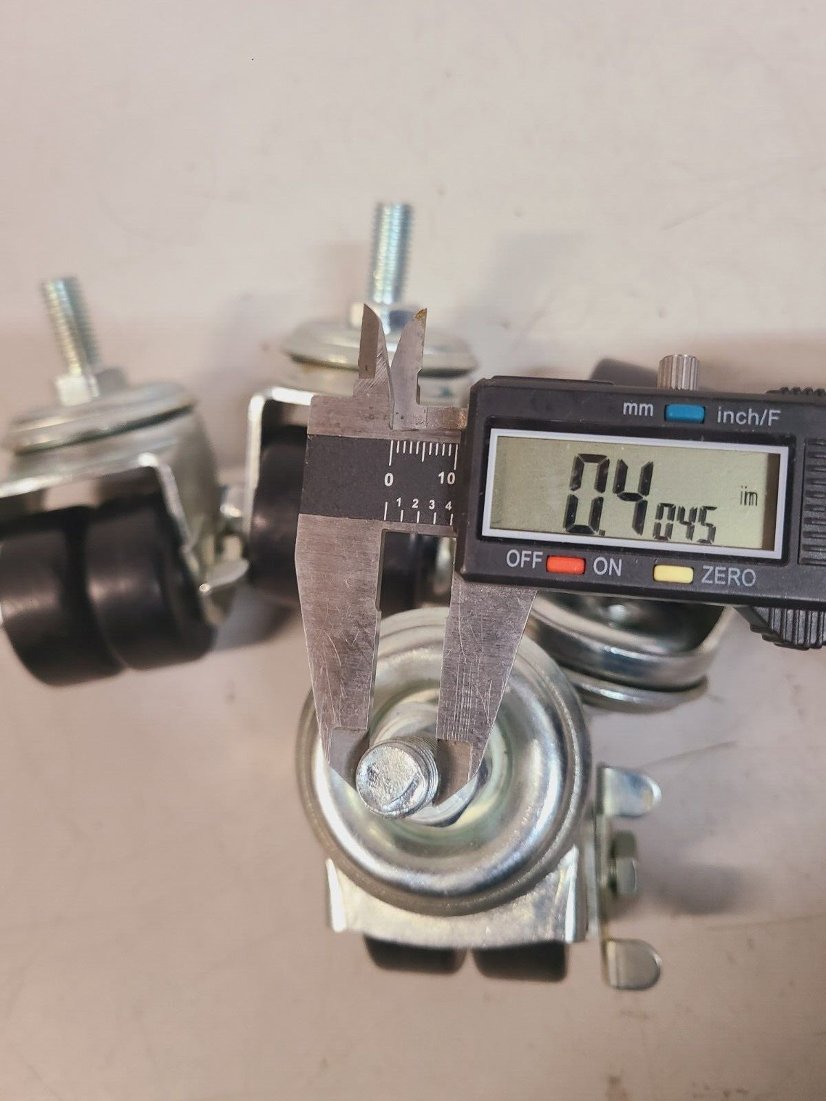 4 Quantity of Swivel Casters with Brake Dual 2" Wheel (4 Qty)