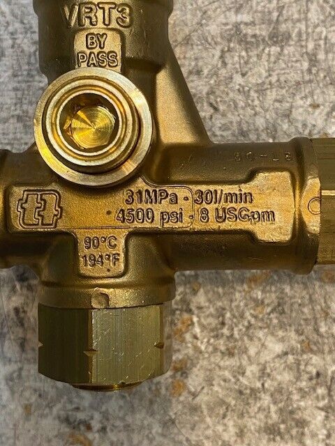 VRT3 Unloader Pressure Washer Pump 31MPa 301mm 4500Psi