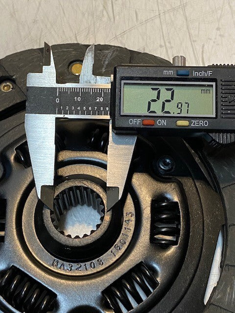 Flywheel Clutch Friction Disc BA32108, 1601143, 23mm Bore 7-1/2" Dia.