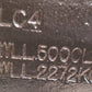 2 Quantity of Weld-on Mountings 5,000 Lb  LC4 (2 Qty)