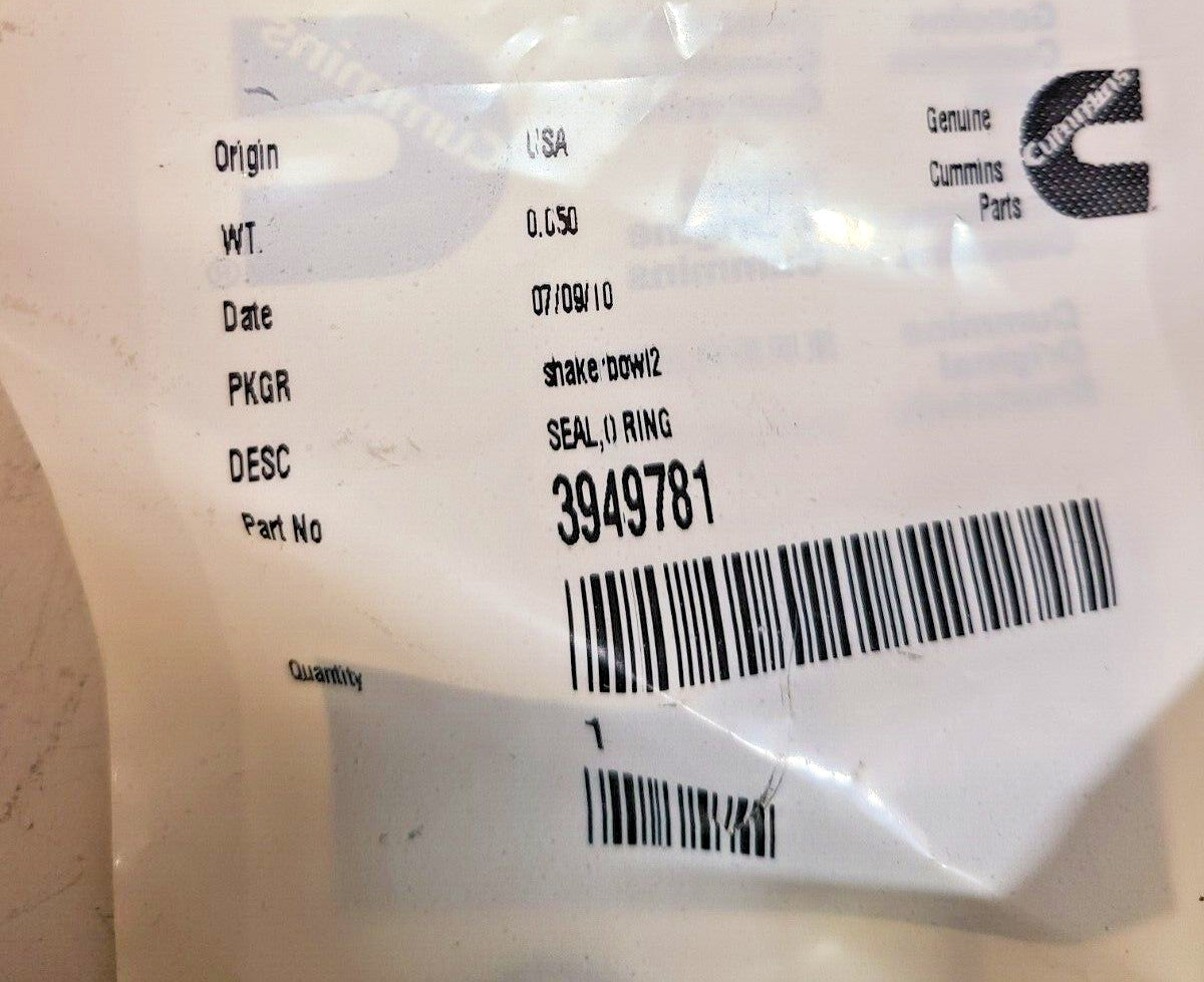 Cummins Seal O-Rings Kit Part Number 3389404 | 3949781