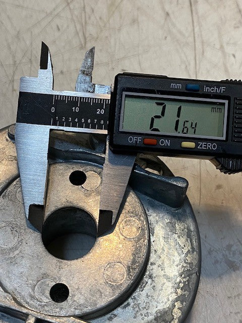 Boat Teleflex Helm Mount Base Plate Inner Casing 4-1/4" Dia. 22mm Bore 34mm Bore