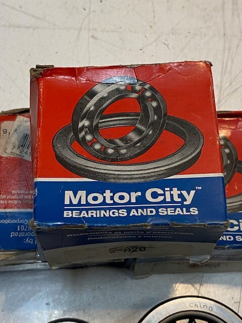 3 Quantity of Motor City Wheel Bearings S-A20 (3 Quantity)
