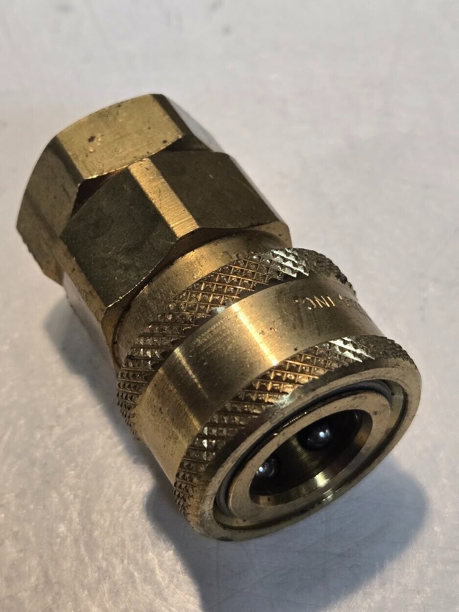 Snap-Tite BVHC-6 3/8" Quick Connect Coupling A021-2 3/8" FNPT 3/8" Quick Connect