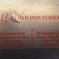 Lloyd Industries Opposed Blade Air Control Damper Model AC-20
