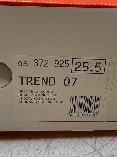 Nordica Exopower Trend 07 Black & Blue Ski Boots Size 25.5 | 290mm | 250-255