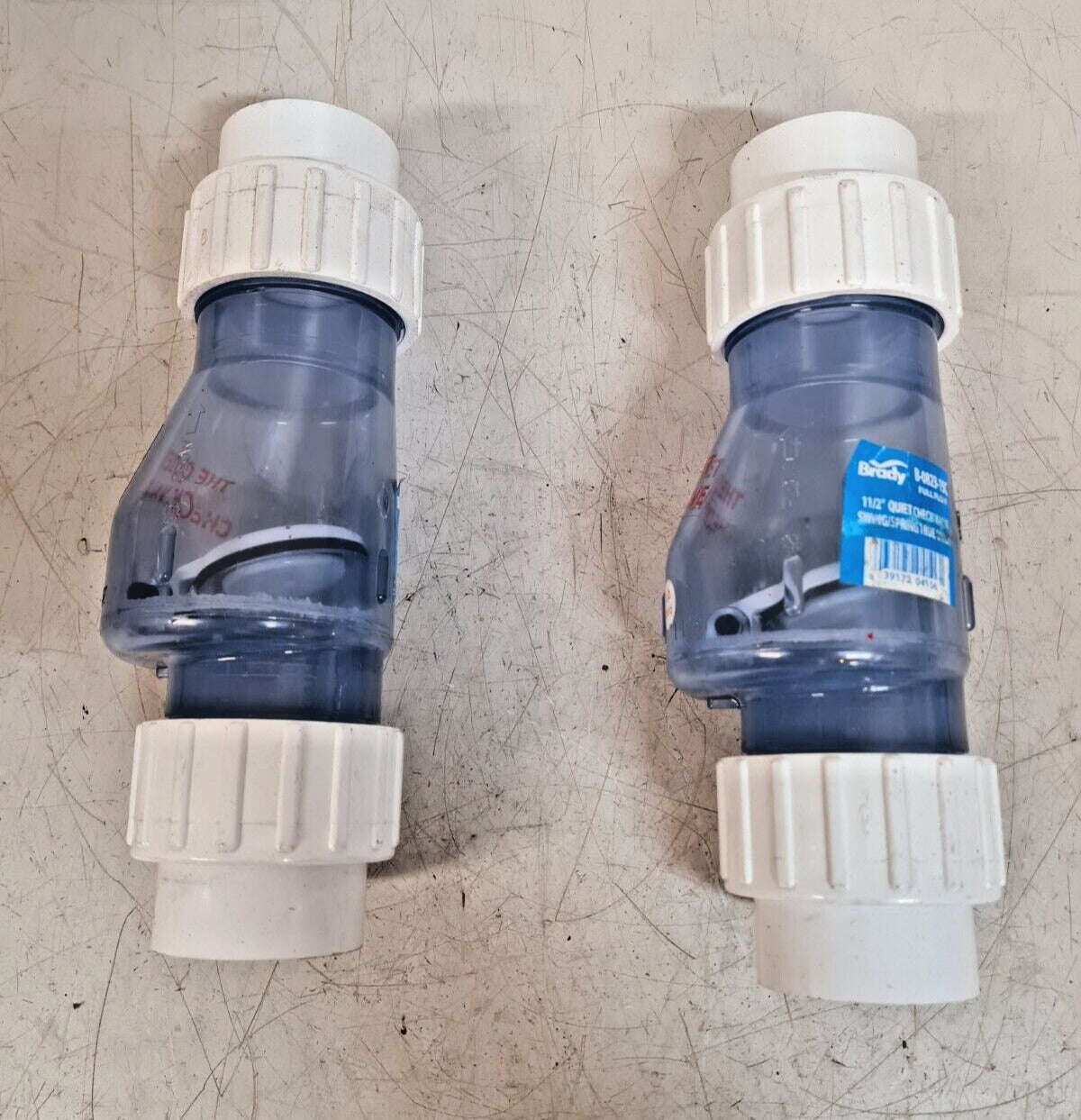 2 Quantity of Brady Quiet Check Valves B-0823-15C | 1-1/2" (2 Qty)