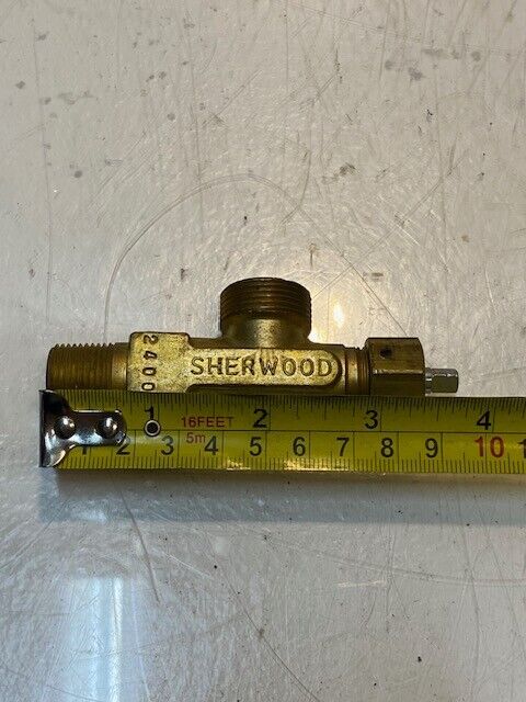 Sherwood 2400 Acetylene Cylinder Compression Gas Valve S10 | 18mm & 23mm Thread