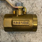 7 Quantity of Parker 3/4 600 WOG Brass Ball Valves (7 Quantity)