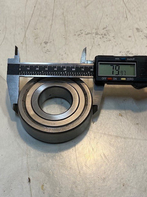4 Quantity of Enduro 6307Z/C3 Ball Bearings 80mm OD 35mm Bore 21mm Thick (4 Qty)