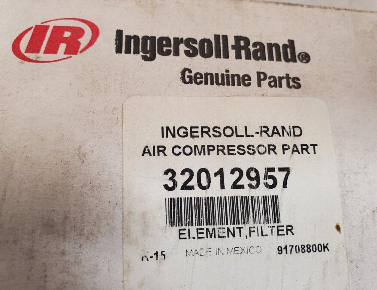 Ingersoll Rand Air Filter Replacement 32012957
